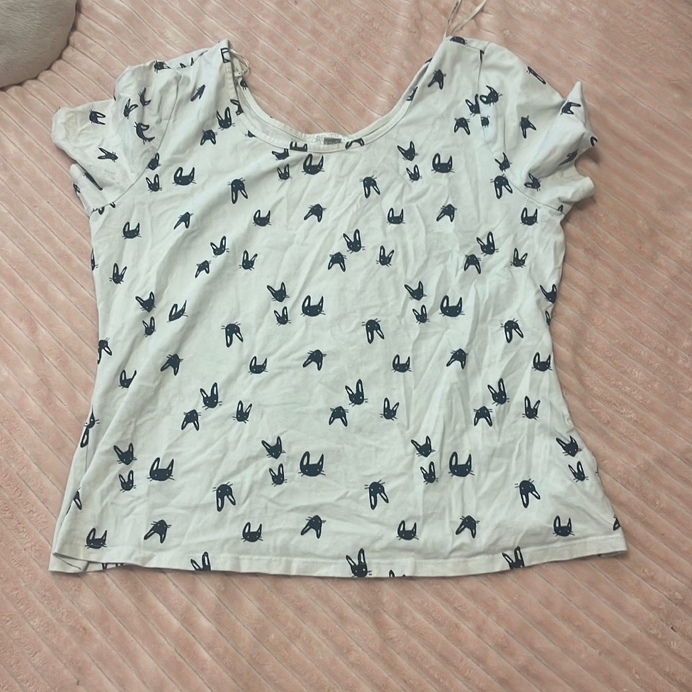 Forever21 cat T-shirt, 3X